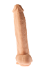 Dream Toys Mr Dixx Giant Gio, Realistic Flexible Dildo, Suction Cup, Ρεαλιστικό Dildo με Όρχεις και Βεντούζα, 30cm, Flesh