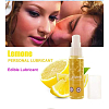 Kailin Fruitastic Lemon Flavoured Water Based Lube, Λιπαντικό με Γεύση Λεμόνι, 5 x 30ml