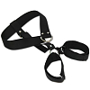 SMD Bound & Helpless, BDSM Neck & Wrist Restraint Kit for Beginners, Black