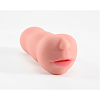 SMD Vixen BJ Mouth Masturbator with 3D Textured Canal 15cm, Flesh