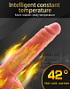 SMD Treasure Love XL, Realistic Silicone Vibrator Dildo 22cm με Remote, Thrusting, Heating & Swinging Function