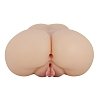 Crazy Bull Luna, Vagina & Anus Masturbator Δονούμενο, Soft Skin, Natural