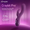 Tracy's Dog Craybit Pro, App-Controlled Rabbit Vibrator, G-Spot, A-Spot & Clit Stimulation, 10 Customizable Frequencies, Purple