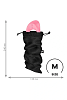 Satisfyer Treasure Bag for Toys, Θήκη Αποθήκευσης Παιχνιδίων M (24 x 12 cm), Black