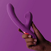 Tracy's Dog AI Beta 3-In-1 Rabbit Smart Vibrator With App Control & AI Companion, 3 Suction & 10 Vibration Modes, Purple