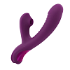 Tracy's Dog AI Beta 3-In-1 Rabbit Smart Vibrator With App Control & AI Companion, 3 Suction & 10 Vibration Modes, Purple