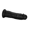 SMD New Stallion Midi Thick, Realistic Liquid Silicone Dildo 17cm, Ρεαλιστικό Ομοιώμα Πέους με Βεντούζα, Black