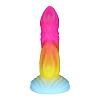 SMD Ravager Monster Dildo Collection Multicolor Silicone Monster Dildo with Suction Cup, 20.4 cm