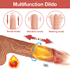 SMD Legend App, Realistic Dildo Vibrator με App Control, Thrusting & Heating Function, 9 Modes, 22,5cm