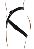 ToyJoy Strap-On Pleasure Hole Harness with Pleasure Hole (No Dildo), Black