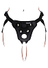 ToyJoy Strap-On Pleasure Hole Harness with Pleasure Hole (No Dildo), Black