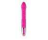 SMD Fullfiller X, 2-in-1 Thrusting Rabbit Vibrator With Heating Function, 5 Thrusting & 10 Vibrating Modes, 23cm, Pink