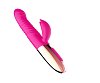 SMD Fullfiller X, 2-in-1 Thrusting Rabbit Vibrator With Heating Function, 5 Thrusting & 10 Vibrating Modes, 23cm, Pink