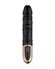 SMD Wet Mess, Realistic Vibrator Dildo 23cm Ρεαλιστικός Δονητής Σιλικόνης με Οθόνη LED, Black