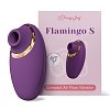 Tracy's Dog Flamingo S Clitoral Sucking Vibrator, 8 Intensities, Purple