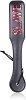 SMD SLAVE Fetish Spanking Paddle Series, BDSM Imprint Spanking Paddle από Faux Leather, 32cm, Black/Red