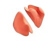Tracy's Dog, Pockety Wearable Mini Vibrator, Dual-Hand Control & 7 Vibration Modes, Compact With Travel Lock, Coral Red