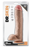 Dr Skin Mr. Savage, Realistic Dildo with Balls, Ρεαλιστικό Ομοιώμα Πέους με Όρχεις και Βεντούζα, 29cm, Beige