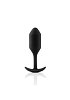 B-Vibe Snug Plug 2 Butt Plug 11cm, Black