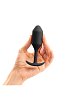 B-Vibe Snug Plug 2 Butt Plug 11cm, Black