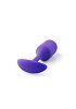 B-Vibe Snug Plug 2 Butt Plug 11cm, Purple