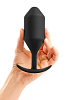 B-Vibe Snug Plug 5 Butt Plug 15cm, Black