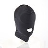SMD WideShut, BDSM Mask Open Mouth, Μάσκα Spandex, Black