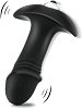SMD Vibe Arrow, Single Speed ​​Butt Plug With Removable Vibrating Bullet, Anal Wedge with Bullet Vibrator, 9cm, Black