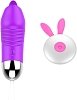 SMD Bunny Vibe, 2-in-1 Clitoral & G-Spot Bullet Vibrator for Couples, Ασύρματος Κλειτοριδικός Δονητής για Ζευγάρια, Purple