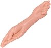 SMD BiPlex, Double Ended Huge Dildo 37cm, Διπλής Απόληξης, Light Flesh