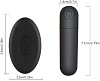 SMD Play Wearable, Underwear with Built-in Bullet Vibrator with Remote Control, Black