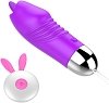 SMD Bunny Vibe, 2-in-1 Clitoral & G-Spot Bullet Vibrator for Couples, Ασύρματος Κλειτοριδικός Δονητής για Ζευγάρια, Purple