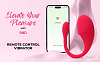 SMD App Controlled Vibrator for Couples, Ασύρματος Κλειτοριδικός Δονητής με Bluetooth για Ζευγάρια, Pink