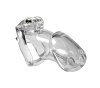SMD EnCaged, Chastity Male Penis Cage, Adjustable 4 Fits, Hidden Lock & Hollow Design, Transparent