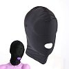 SMD WideShut, BDSM Mask Open Mouth, Μάσκα Spandex, Black