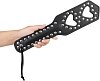 SMD Doit Paddle Studded Hearts 34cm από Vegan Leather, Black