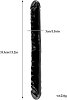 SMD The Dirty Double, Double Edged Realistic Dildo 33cm, Black