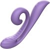 Tracy's Dog Junibell Clitoral Rabbit Vibrator, Dual Stimualtion, Liquid Silicone, 10 Vibration Modes, Whisper-Quiet, Lavender