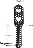 SMD Doit Paddle Studded Hearts 34cm από Vegan Leather, Black