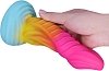 SMD Ravager Monster Dildo Collection Multicolor Silicone Monster Dildo with Suction Cup, 20.4 cm