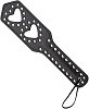 SMD Doit Paddle Studded Hearts 34cm από Vegan Leather, Black