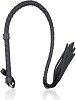 SMD Stud, Leather Whip and Flogger, BDSM Μαστίγιο 85cm, Black