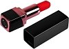 SMD Lipstick Stealthy Vibrator for Clitoral G-Spot & Anal Stimulation, Pocket Δονητής Κραγιόν με 10 Δονήσεις, Black/Red