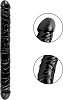 SMD The Dirty Double, Double Edged Realistic Dildo 33cm, Black