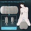 SMD Posture Mattress, Sex Pillow Cushion with Bondage Cuffs, Cross Strap & Nipple Clamps BDSM Kit