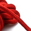 SMD Bow Tie 5m., Σετ των 2τμχ, Hemp Rope with Metal Tip, BDSM Σχοινί Δεσίματος Βαμβακερό, Red