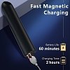 SMD Lipstick Vibrator for G spot, Clitoral & Anal stimulation, Ασύρματος με 10 επιλογές Δόνησης, Black