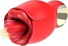 SMD New Sensation, Tongue Vibrator with 360° Rotated Licking Tongue & 8 Licking Modes, Clitoral & Nipple Stimulator, Rosegold