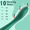SMD G-Hook, G-Spot Vibrator Bendable με 10 Vibration Modes, Green