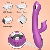 SMD Rebirth Rabbit Vibrator, 3-in-1 Sucking Swing & Licking Vibrator, Multiple Suction & Vibration Modes, Purple
